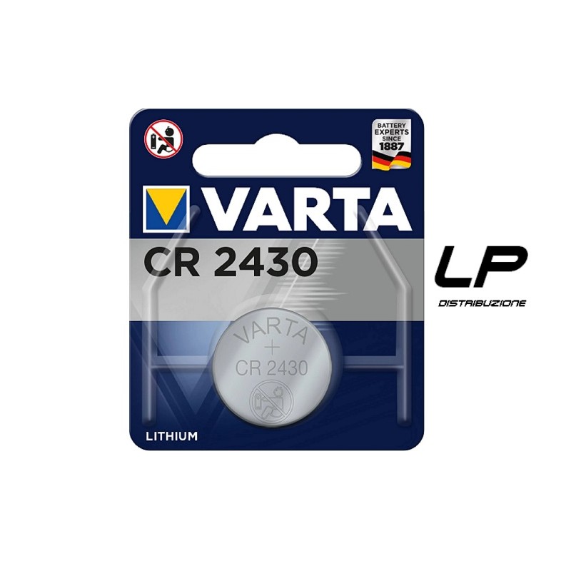 Varta CR2430 Batteria a bottone Litio (blister 1 pz)