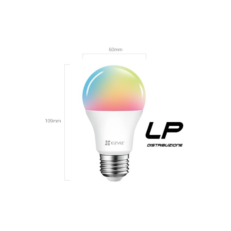 copy of Ezviz LB1 White Lampadina a LED regolabile tramite Wi-Fi