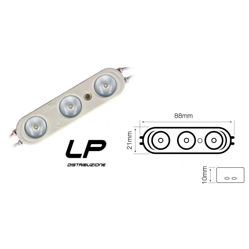 MODULO 3 SMD2835 OSRAM LED 12V 3W 170° OPTO