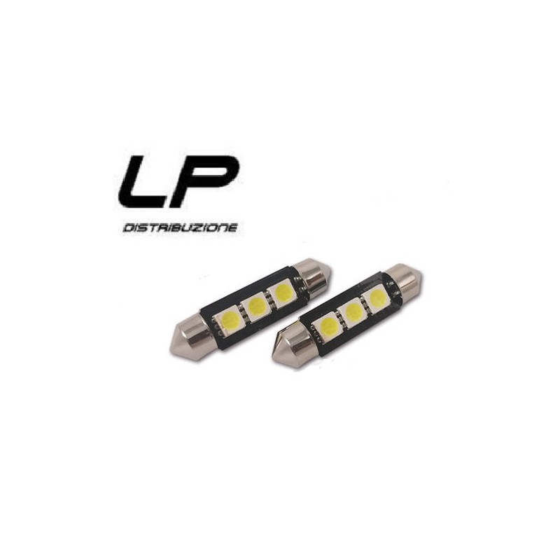 Lampadina C5W 17x41 mm 6 LED