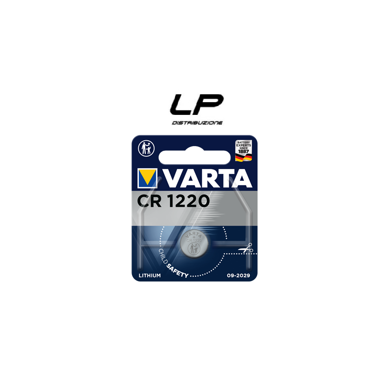 VARTA CR 1220 BLI 1 BATTERIA