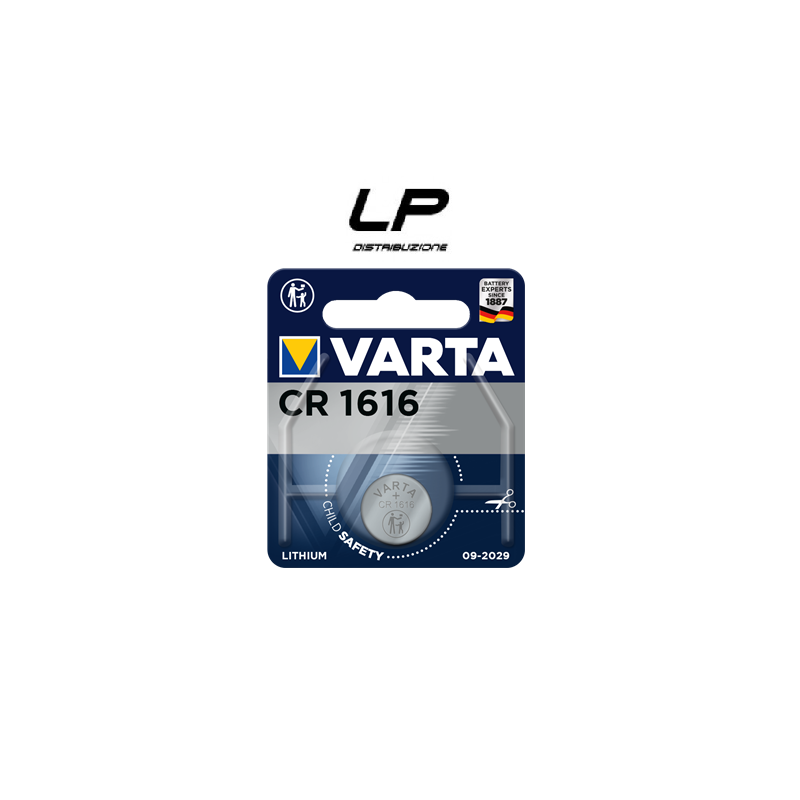 VARTA CR 1616 BLI 1 BATTERIA