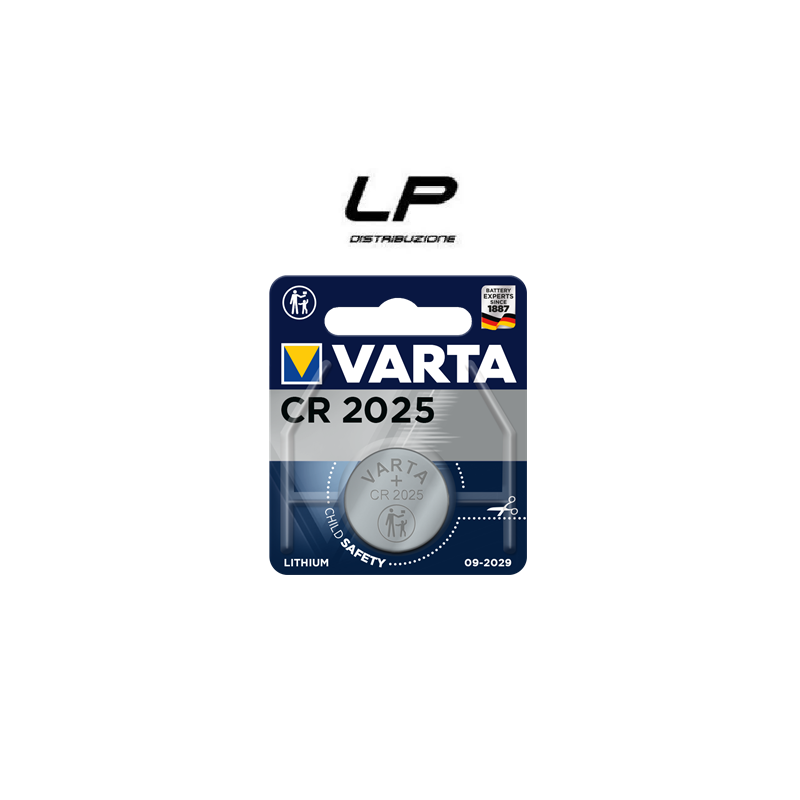 VARTA CR 2025 BLI 1 BATTERIA