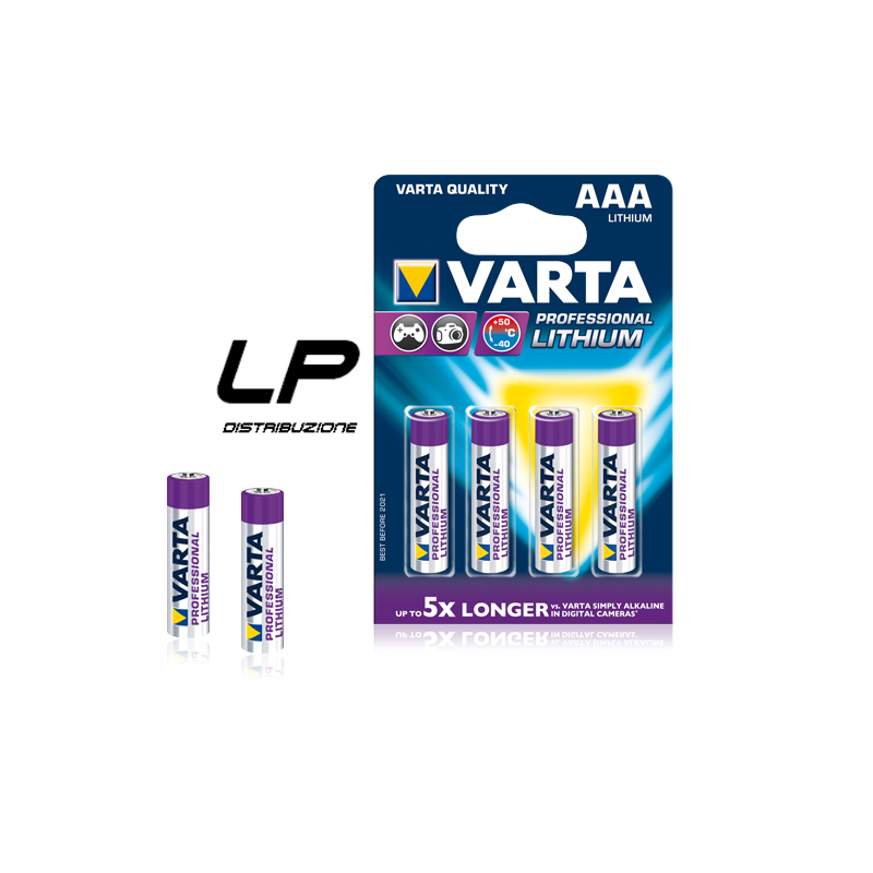 VARTA AAA LITHIUM BATTERIE