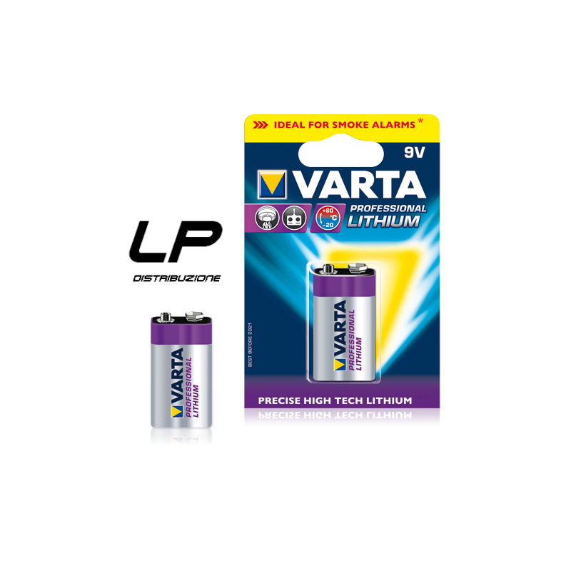 VARTA LITHIUM 9 V BATTERIE